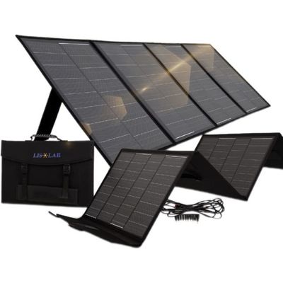 100W हल्का सौर तह चार्जर वैकल्पिक ऊर्जा के लिए IP65 जलरोधक