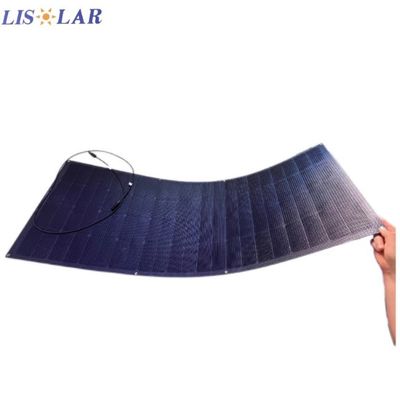 150W सौर ऊर्जा सेल लचीला सौर पैनल जलरोधक शॉर्ट सर्किट वर्तमान Isc 6.99A