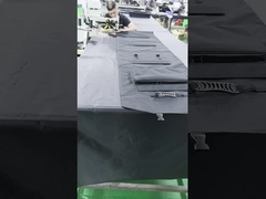 यात्रा और आपात स्थिति के लिए 600 डी पीवीसी सौर तह बैग पोर्टेबल तह सौर चटाई