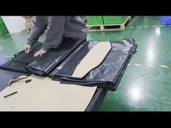 कस्टम लोगो प्रिंट विंडप्रूफ वाटरप्रूफ सोलर पैनल बैकपैक मोनोक्रिस्टलाइन सिलिकॉन पैनल के साथ