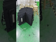 आउटडोर सोलर पैनल चार्जर 21.6V ओपन सर्किट वोल्टेज मोनोक्रिस्टलाइन सेल ऑन-द-गो पावर सप्लाई के लिए